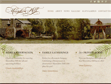 Tablet Screenshot of moonshinehill.com